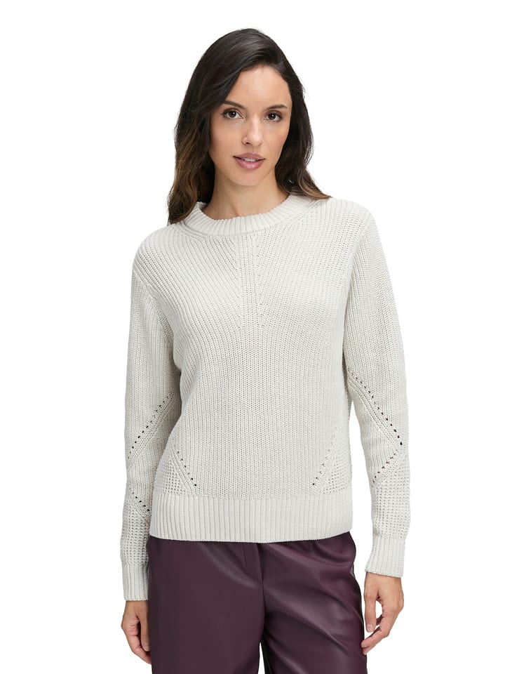 BETTY & CO Pullover in Creme - 40