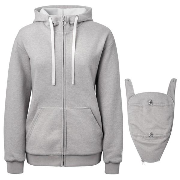 Mamalila - Women's Sweat-Tragejacke London - Sweat- & Trainingsjacke Gr S grau