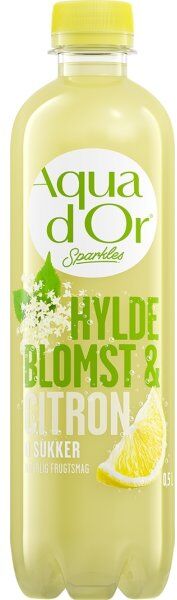 Aqua D'Or Sparkles Hyldeblomst & Lemonade, 0,5 L