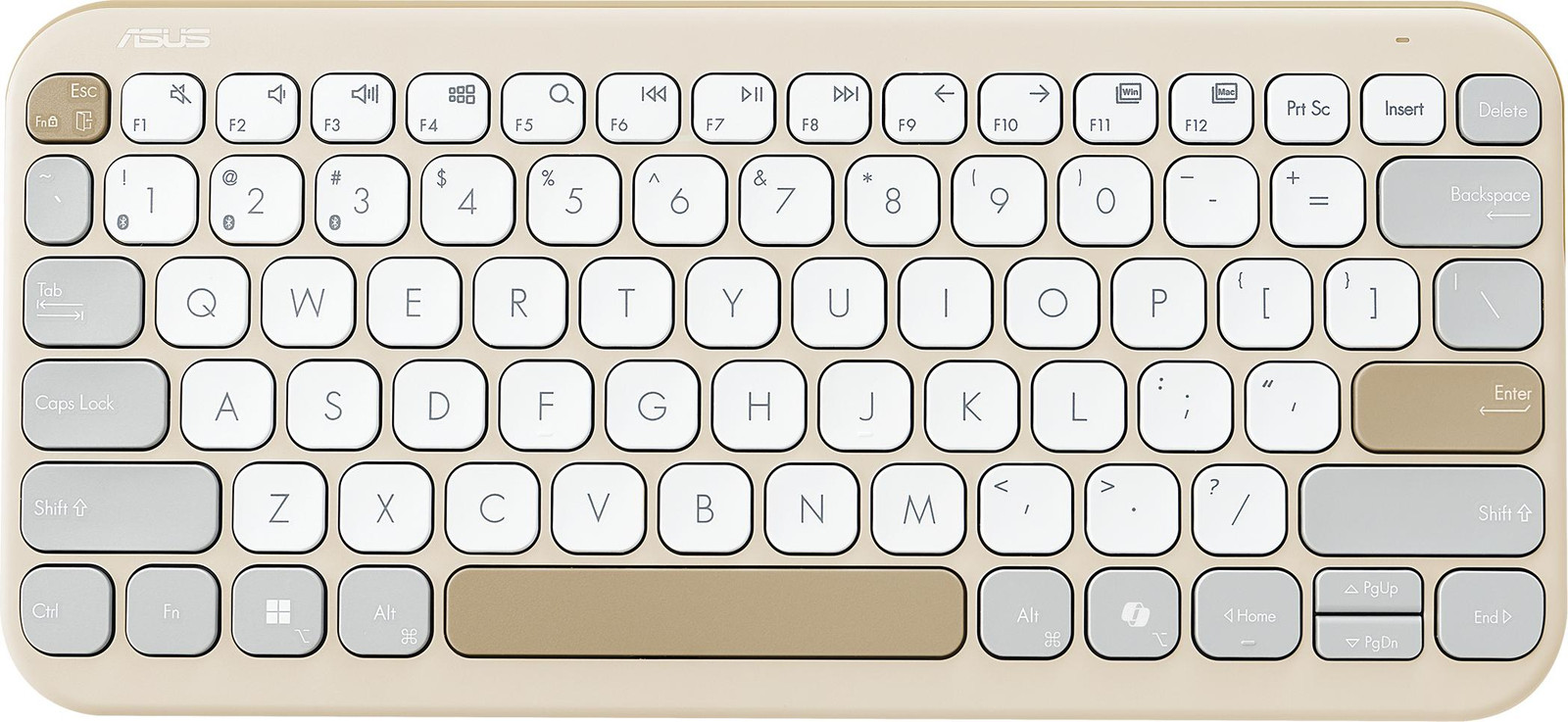 Asus KW100 toetsenbord, beige