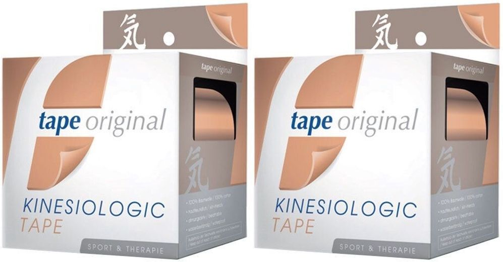 KINESIOLOGIC TAPE Kinesio Tape Orig Beige x2 2x1 St Verband