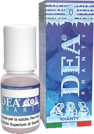 Dea Flavor Khanty Freschissimi Liquido Pronto 10ml Lampone Ribes Mirtillo Fragola Ghiaccio