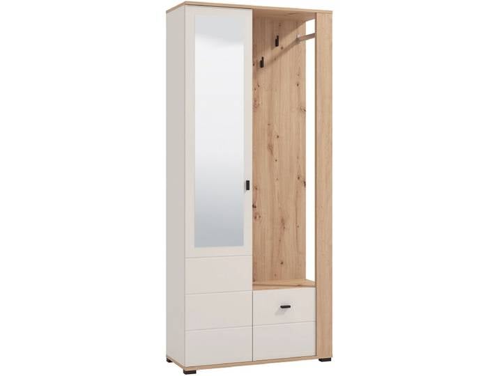 Garderobe DRAKE 86.2x35.2x197.2cm artisan eiche