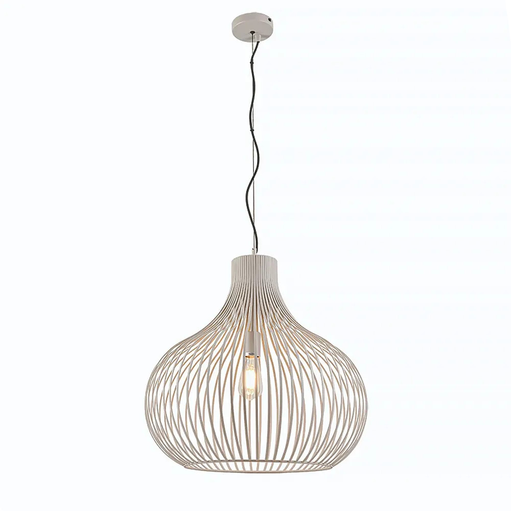 Freelight Hanglamp Aglio beige Ø 60 cm