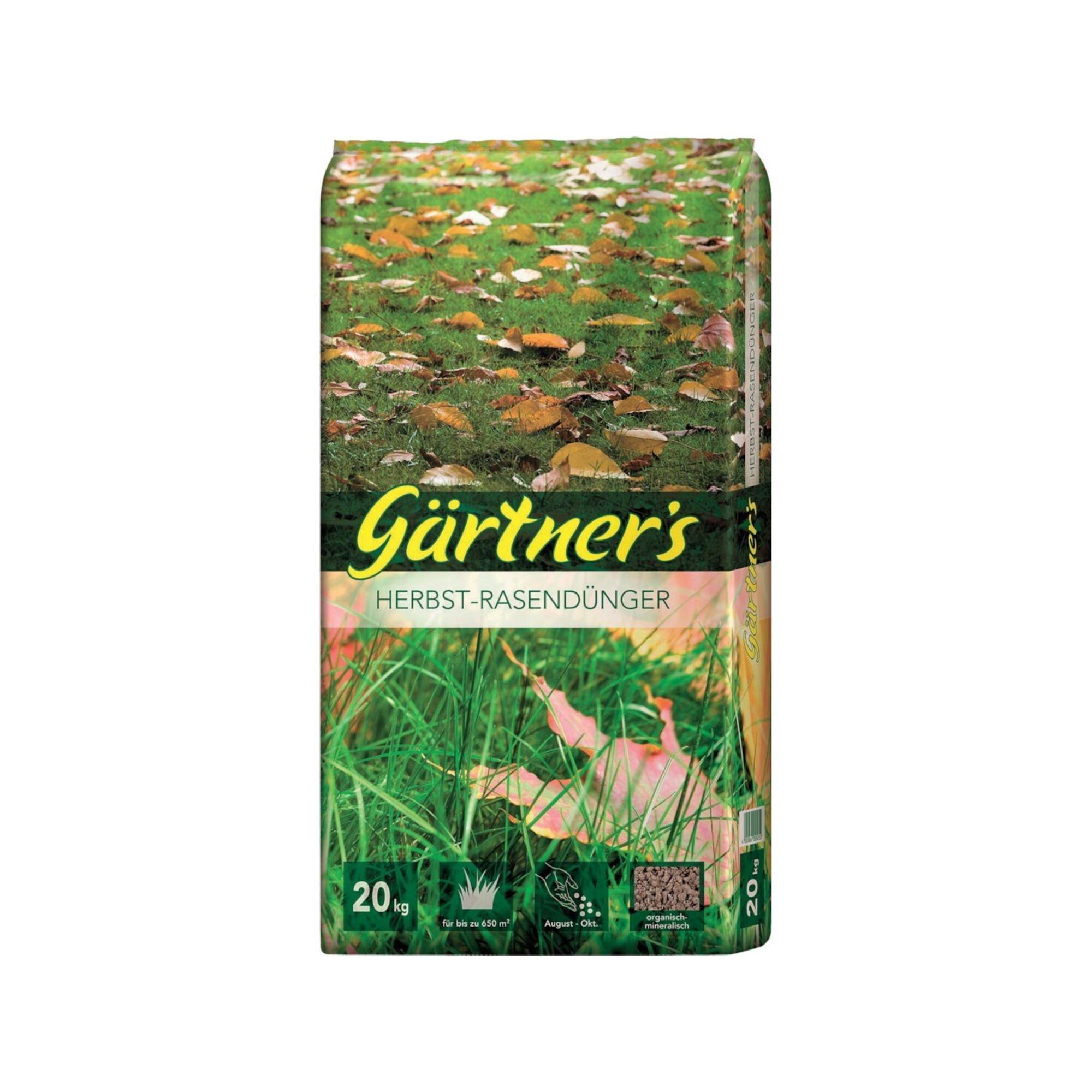 Gärtner`s Herbst-Rasendünger 20kg Gärtners ; GPI (11945)