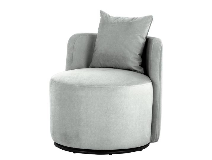 Fauteuil Pasao Bleu Microfibre Faria 73 x 67 x 75cm