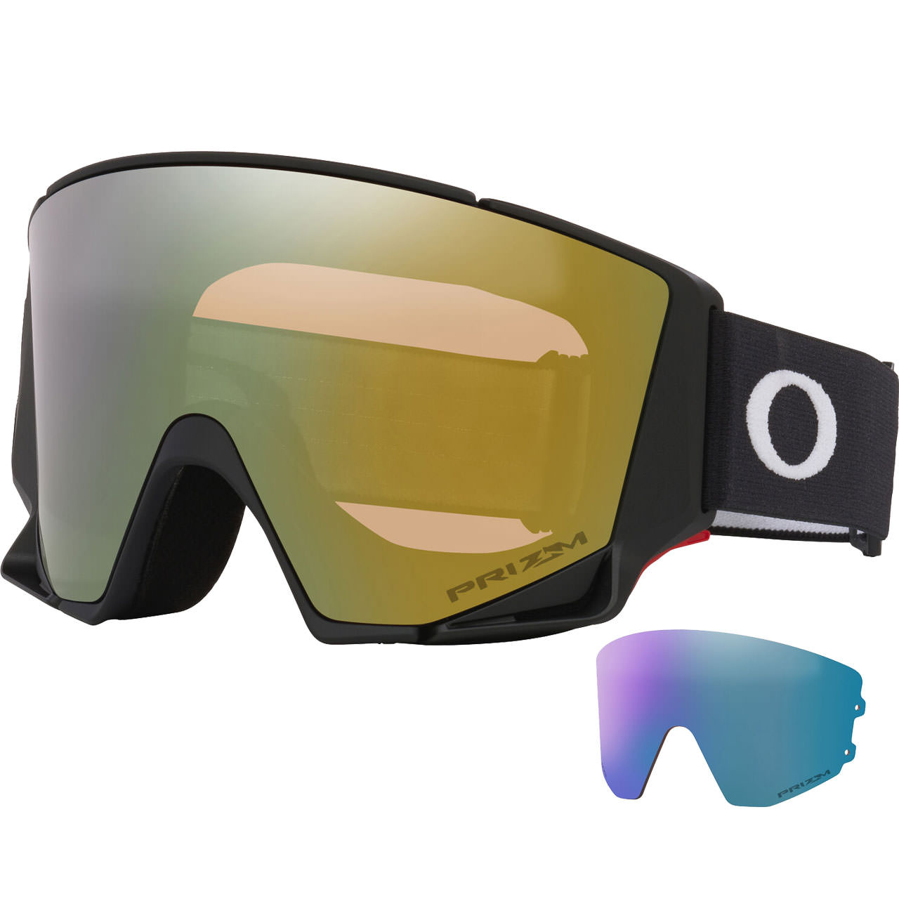 Oakley Flow Scape M matte black / Prizm Sage Gold Iridium & Prizm Iced Iridium
