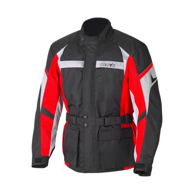 Tourenjacke NERVE "Smart" Gr. XXL, rot, Jacken, Herren, XXL, Obermaterial: 100% Polyester. Innenseite: 100% Polyester, Thermoinnenfutter / Weitenverstellung / Protektoren / Reflexmaterial