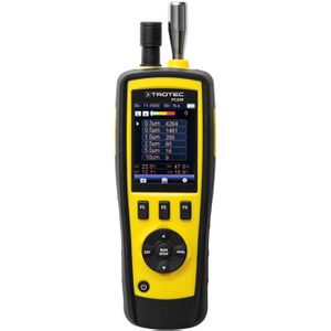 Trotec Luftmessgerät 3510006010, PC200, tragbar, Messung von Feinstaub, mit Kamera & inkl. Kalibierzertifikat