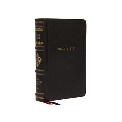 NKJV, Personal Size Reference Bible, Sovereign Collection, Leathersoft, Black, Red Letter, Comfort Print, Gebundene Ausgabe von Thomas Nelson, Harper