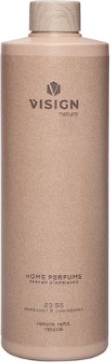 Visign Nature Huisparfum Navulling - Roomspray - Fris & Warme noten - 500 ml