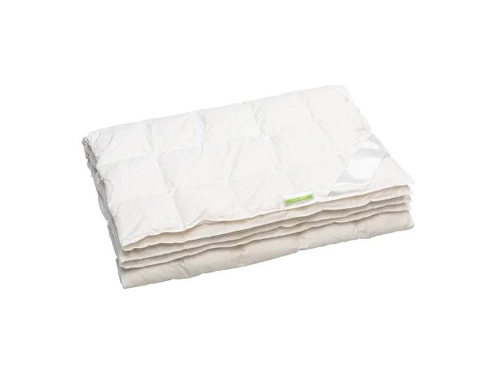 Duvet Luna-Bio-Daune extralight, Johann Jakob, off-white, Biobaumwolle