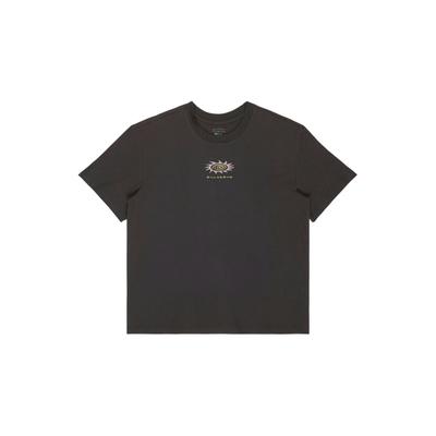 T-Shirt BILLABONG "A/DIV Edgy Tom", Damen, Gr. XS, schwarz (schwarz sands), Obermaterial: 100% Baumwolle., Shirts T-Shirt