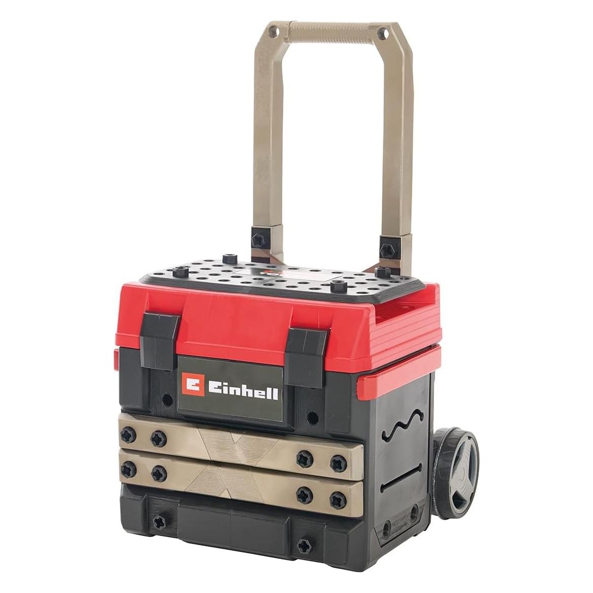 Happy People E-Case Werkbank 110-delig mit Werkzeugen und Zubehör (41791)