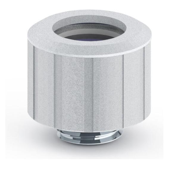 Bitspower Artemis Advanced Multi-Link For OD 14MM - Sandblast silber (BPM-ATEMLA14-SL)