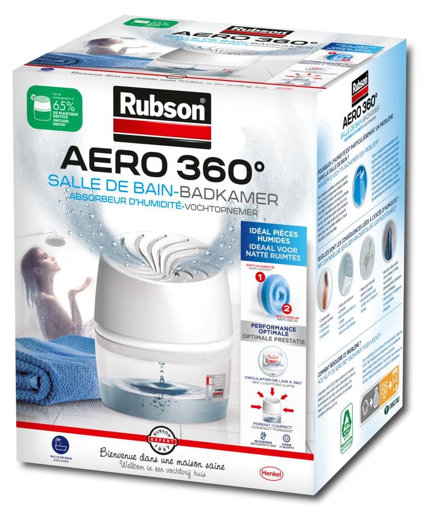 Rubson Absorbeur Aero 360 voor de badkamer