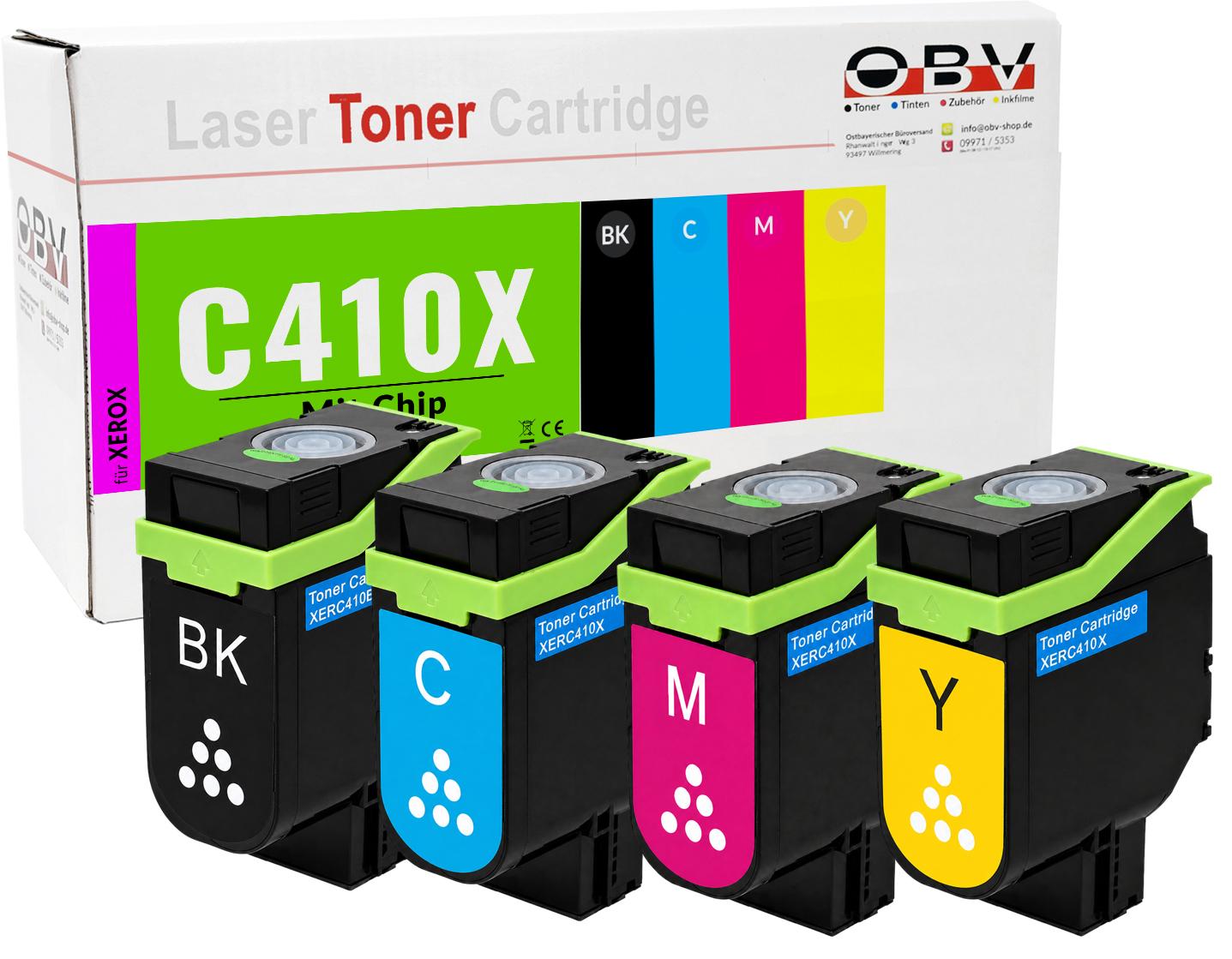 Xerox C410XL kompatible Toner 4er Set - VersaLink C410 C410dn C415 C415dn