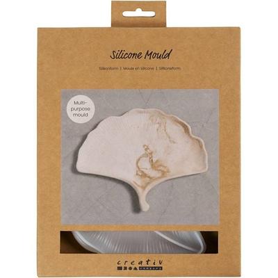Creativ Company Silikonform, Gingko-Blatt, H 1,5 cm, L 18,5 cm, B 14,8 cm, 1 Stk