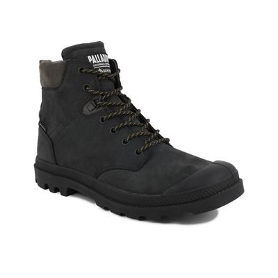 Schnürboots PALLADIUM "PAMPA SPORTCUFF GORE-TEX", Herren, Gr. 45, atmungsaktiv, schwarz, Leder, Schuhe Schnürboots, Winterschuhe, Winterboots, Schnürstiefel, Winterstiefel, wasserdicht