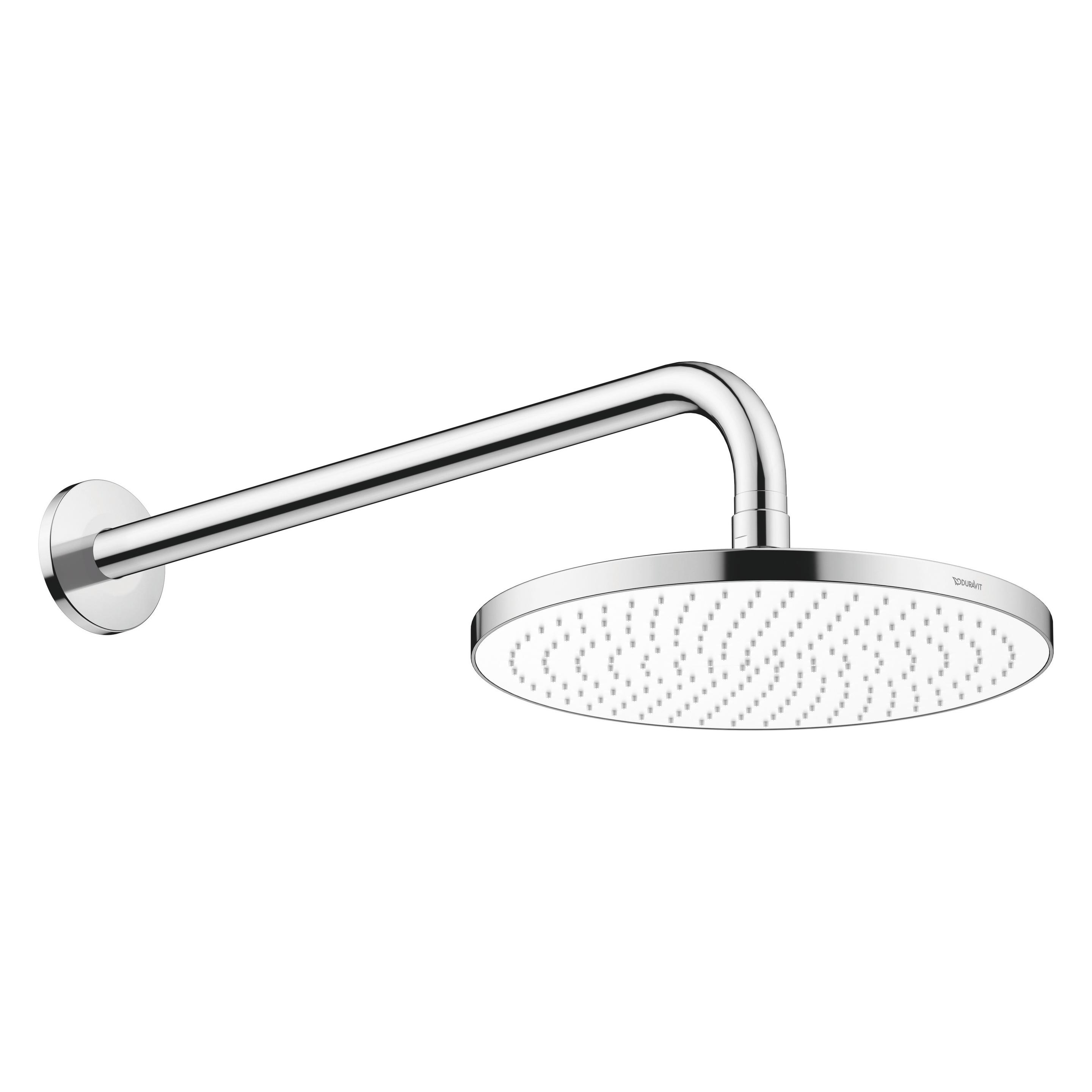 Duravit Universelle Duscharmatur mit wassersparender MinusFlow-Funktion und Rain-Strahltyp (9 l/min) (UV0752002005)