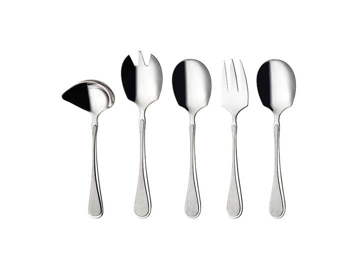 Hardanger Bestikk Ensemble de couverts à servir Carina 5 pièces Acier inoxydable