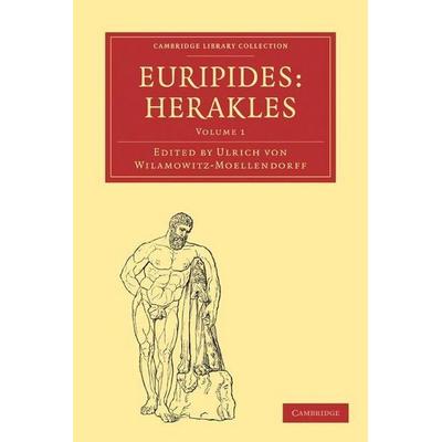 Euripides, Herakles - Volume 1, Taschenbuch von Euripides, Cambridge Academic, 978-1-108-01303-1