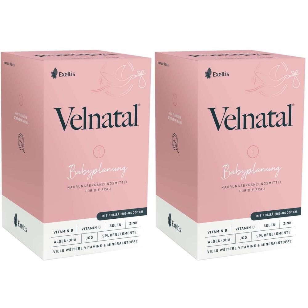 Velnatal Babyplanung Weichkapseln x2 2x90 St