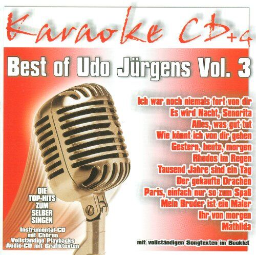 Karaokefun.cc VA - Best of Udo Jürgens Vol.3 - Karaoke - Preis vom 06.10.2026 07:26:00 h