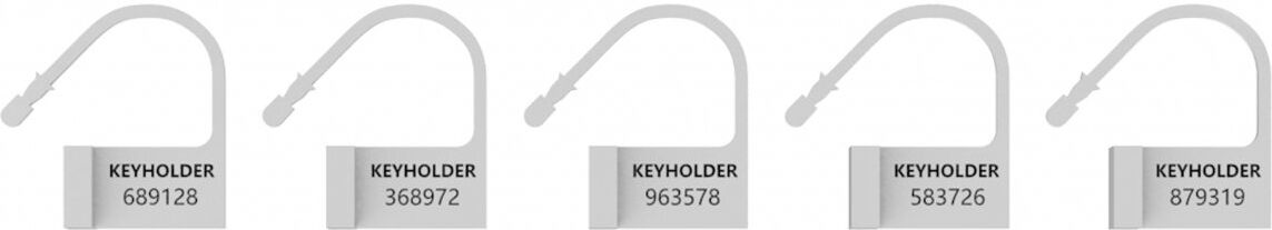 ManCage Spare Lock - White