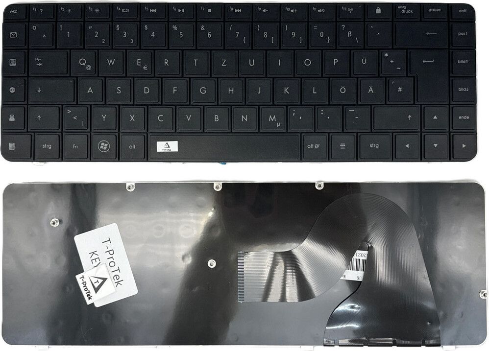 T-ProTek Zwart toetsenbord compatibel met V112346AK1