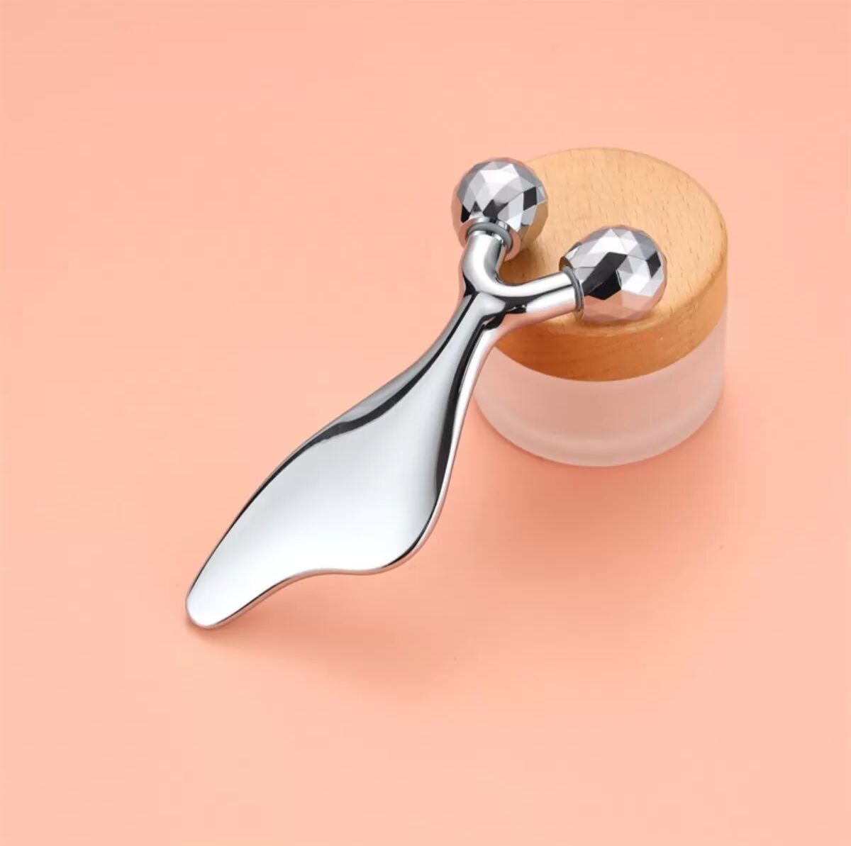 INF Metall Gua Sha Werkzeug: Delfin Form Gesichtsstraffung und V-Gesicht Schönheitsmassage