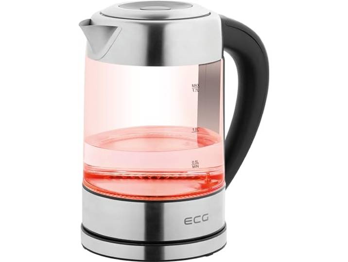 ECG RK 1777 Colore Waterkoker, roestvrij staal