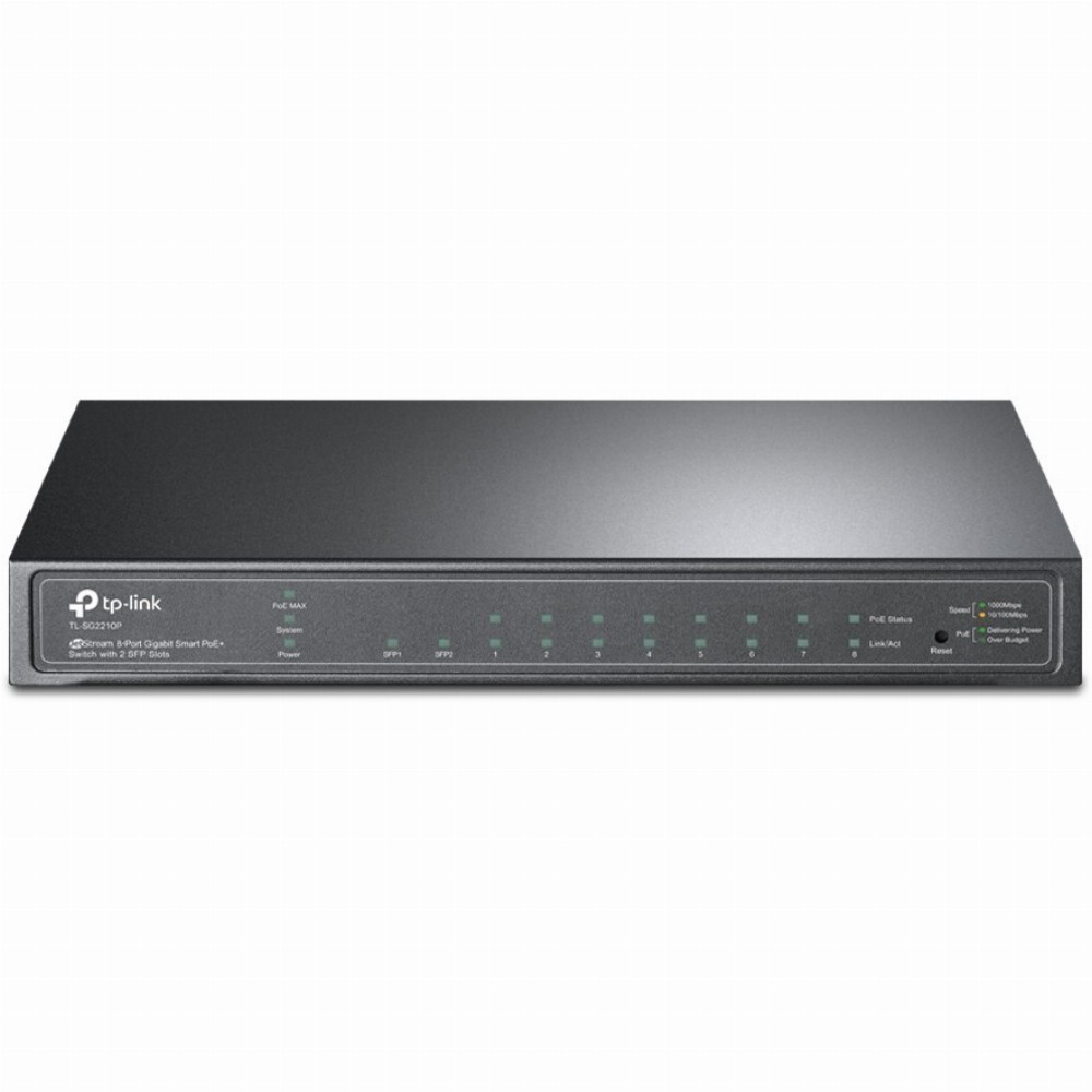 TP-Link TL-SG2210P Switch met 8x GE PoE poorten