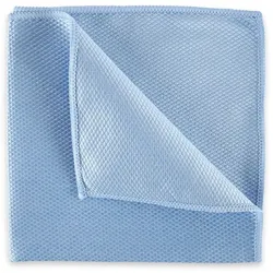 HYGOCLEAN Mikrofasertücher für Glasflächen Blau 40x40 cm 10 Stück