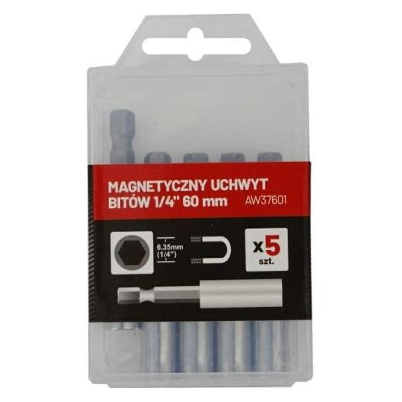 Awtools MAGNETHALTER FÜR BITS 1/4" / 5 Stk. (35615895)