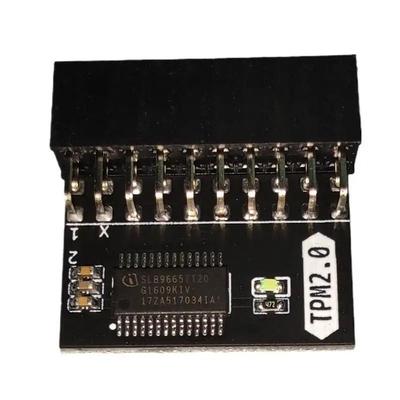 TPM 2.0 20 Pin Encryption Security Module | LPC Hardware Based Encryption For ASUS, MSI, ASROCK, & GIGABYTE TPM 2.0 20 Pin Encryption Security Module | LPC Hardware Based Encryption For ASUS, MSI, ASROCK, & GIGABYTE
