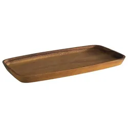 Servierbrett aus geöltem Akazienholz LxB: 30 x 15 cm