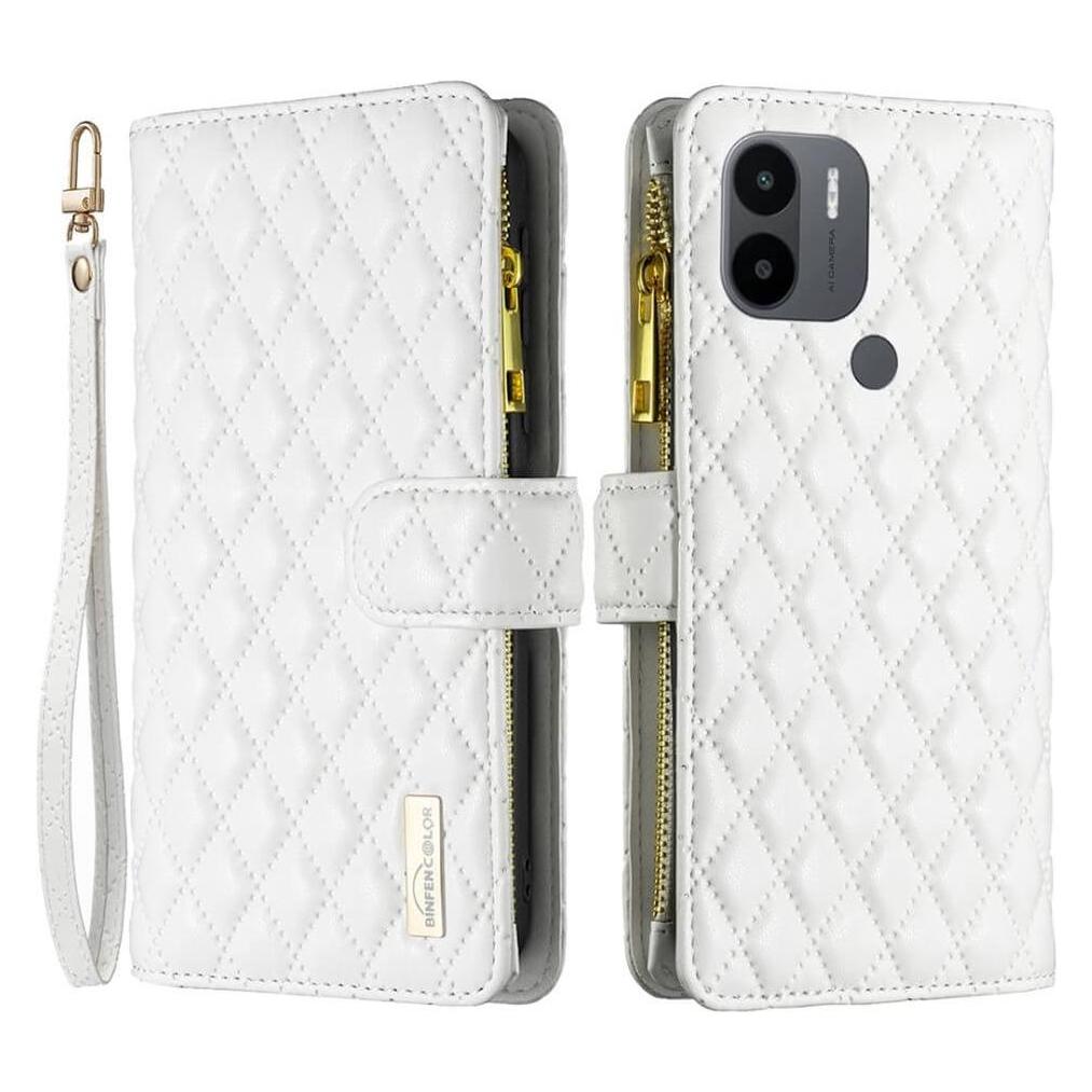Binfen Color Xiaomi Redmi A2 / A1 - BINFEN Brieftaschen Hülle weiss (Xiaomi Redmi A1, Xiaomi Redmi A2) (660118889D)
