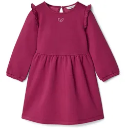 Tchibo - Kinder-Sweatkleid - Baby - Gr. 86/92 - dunkelrosa
