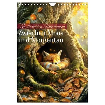 Zwischen Moos und Morgentau (Wandkalender 2027 DIN A4 hoch), CALVENDO Monatskalender
