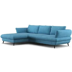 COTTA Ecksofa mit Funktion Balou Stoff Azure