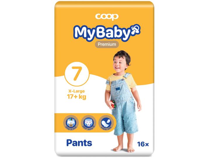 MyBaby My Baby Pants 7 X-Large 17+ Kg 16 Windeln