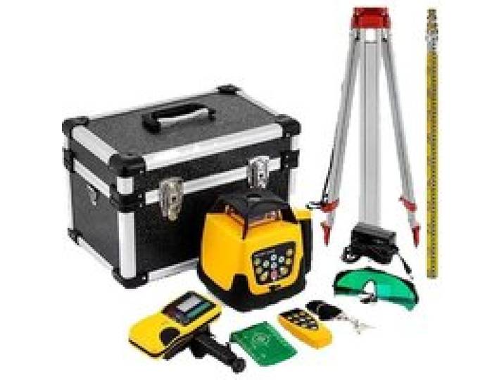 SucceBuy 360 roterende laserniveau Zelfnivellerend 500 m Verticaal Horizontaal scannen Professionele krachtige meetconstructie