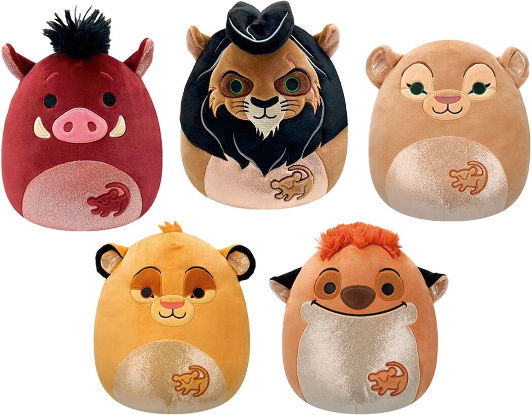 Squishmallows Peluche 20 cm Rey León modelos surtidos.