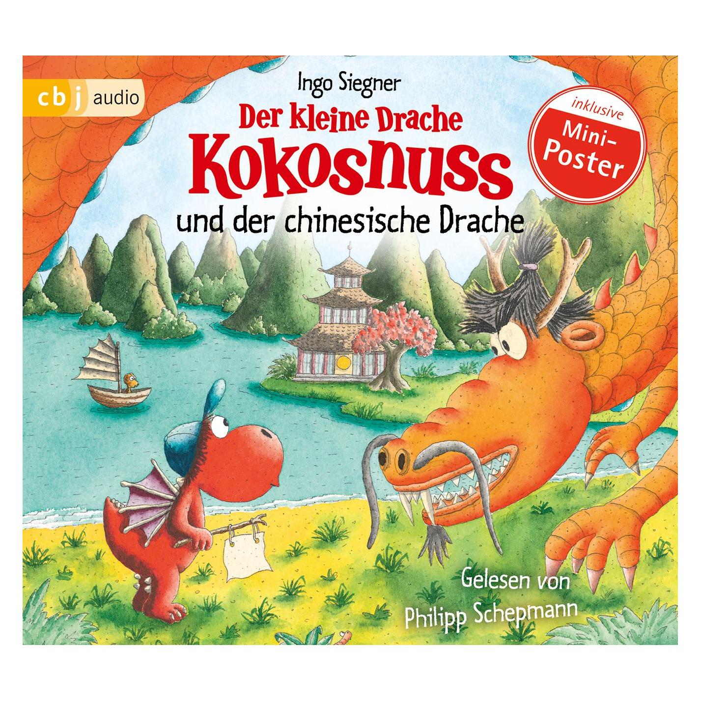 CBJ Der kleine Drache Kokosnuss und der chinesische Drache (Ingo Siegner, Philipp Schepmann, Deutsch) (8371-5053-7)