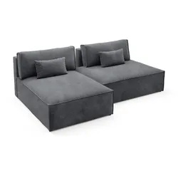 ECKSOFA Georgia Grau