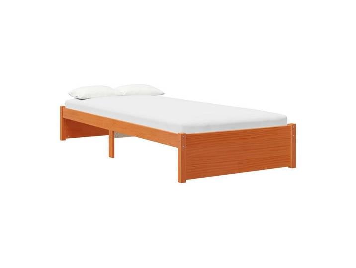 vidaXL Bett Bettrahmen Massiv-Kiefer (1-tlg)