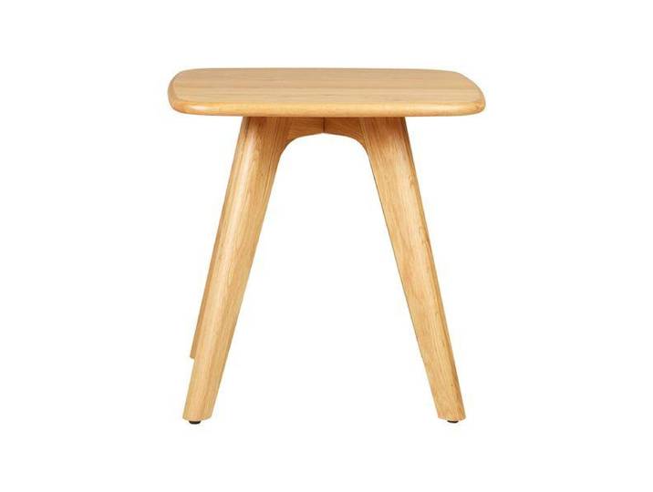 Bout de canapé 50 cm chêne naturel