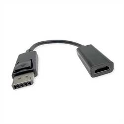 ROLINE 8K DisplayPort-HDMI Adapter, DP ST - HDMI BU, Aktiv 12.03.3159