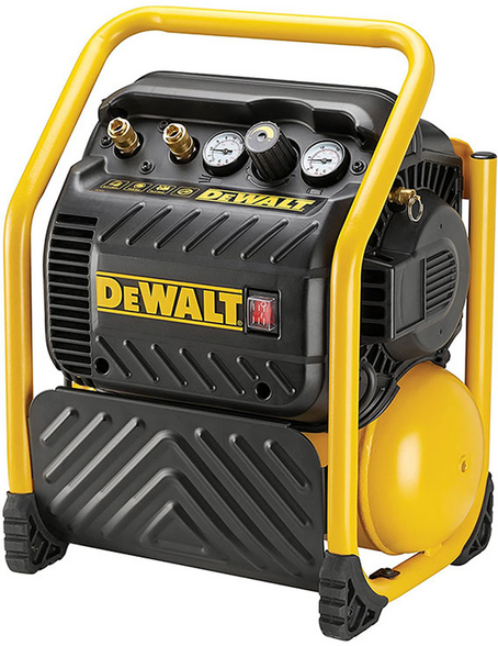 Druckluftkompressor DEWALT DPC10QTC-QS  - Kompakt, mobil, elektrisch - 10-Liter-Tank - 1,5-PS-Motor